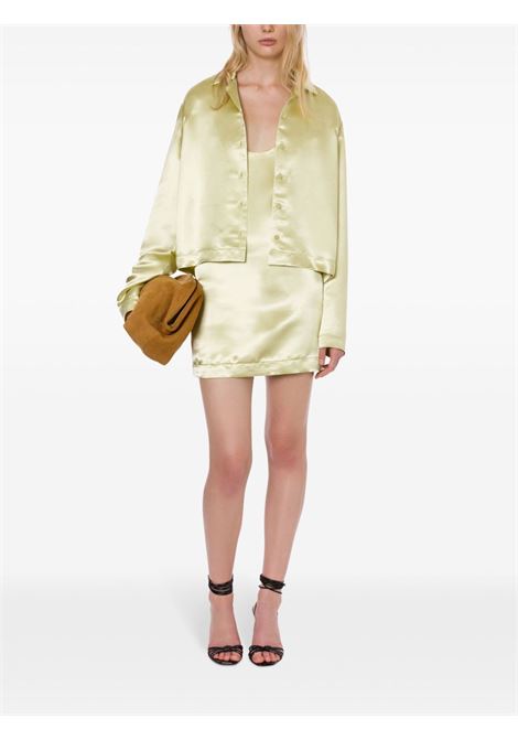 Camicia con finitura satinata in giallo Philosophy Di Lorenzo Serafini - donna PHILOSOPHY DI LORENZO SERAFINI | 020407210021